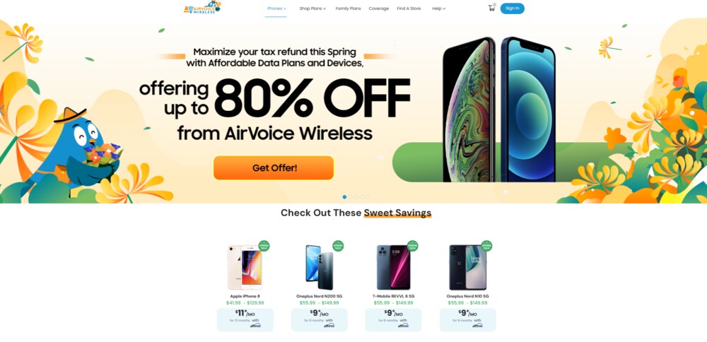 Visit AirVoice for more attractive promotions
