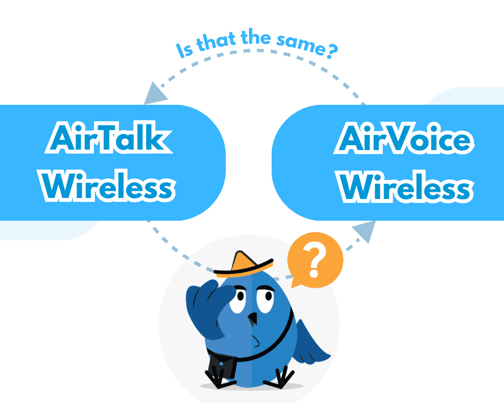 AirTalk vs AirVoice is that the same