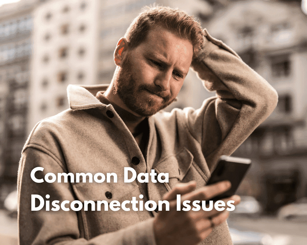 Common data disconnection issues