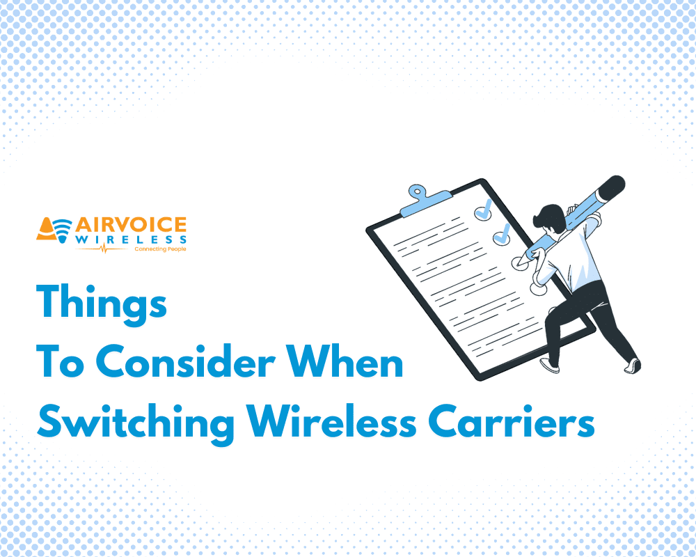 Things to consider when switching cell phone providers