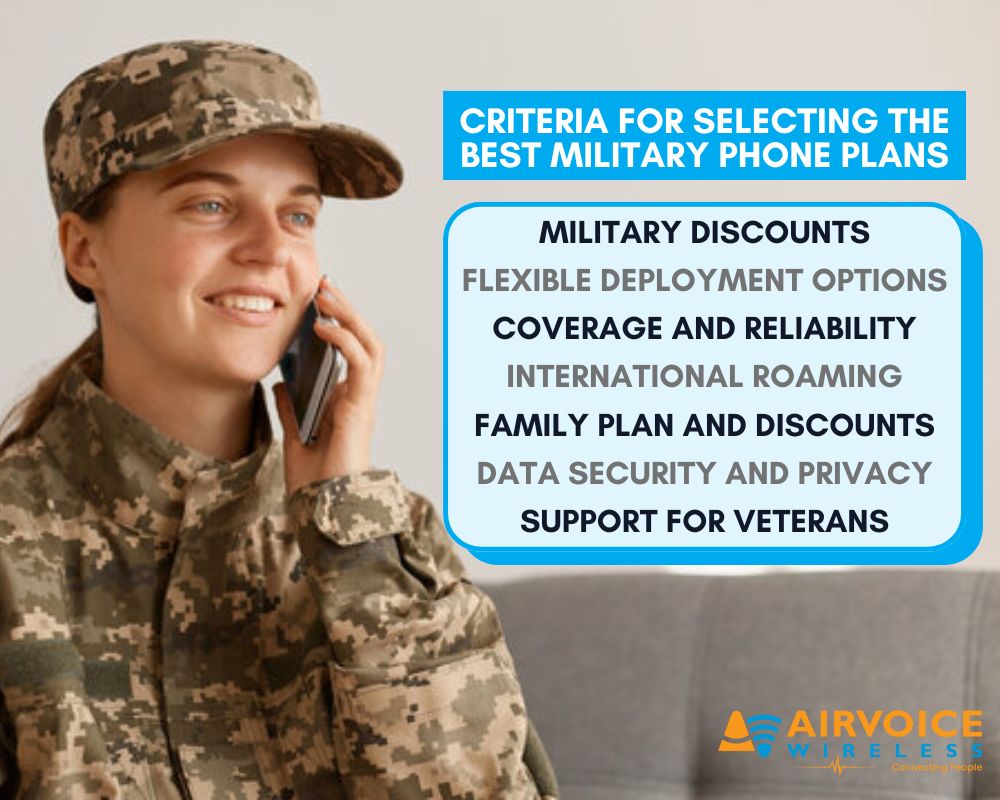 criteria for military phone plans