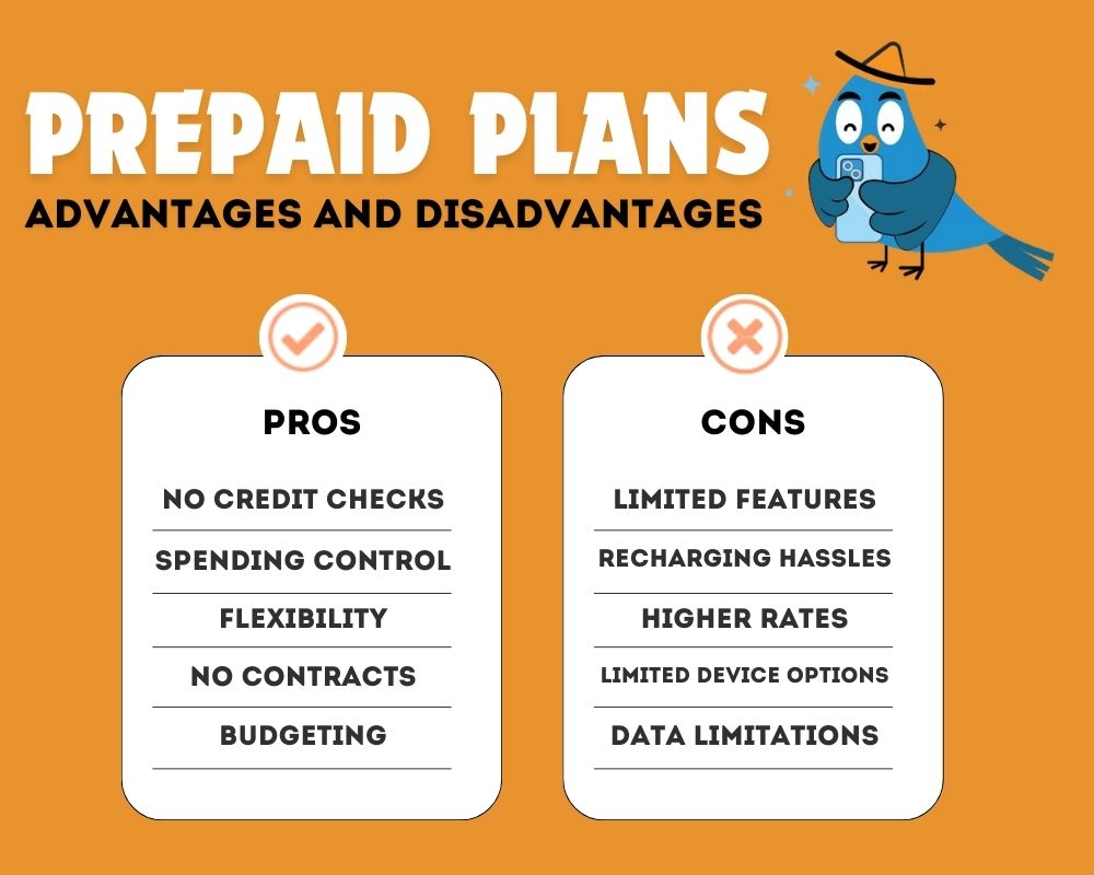 prepaid pros and cons